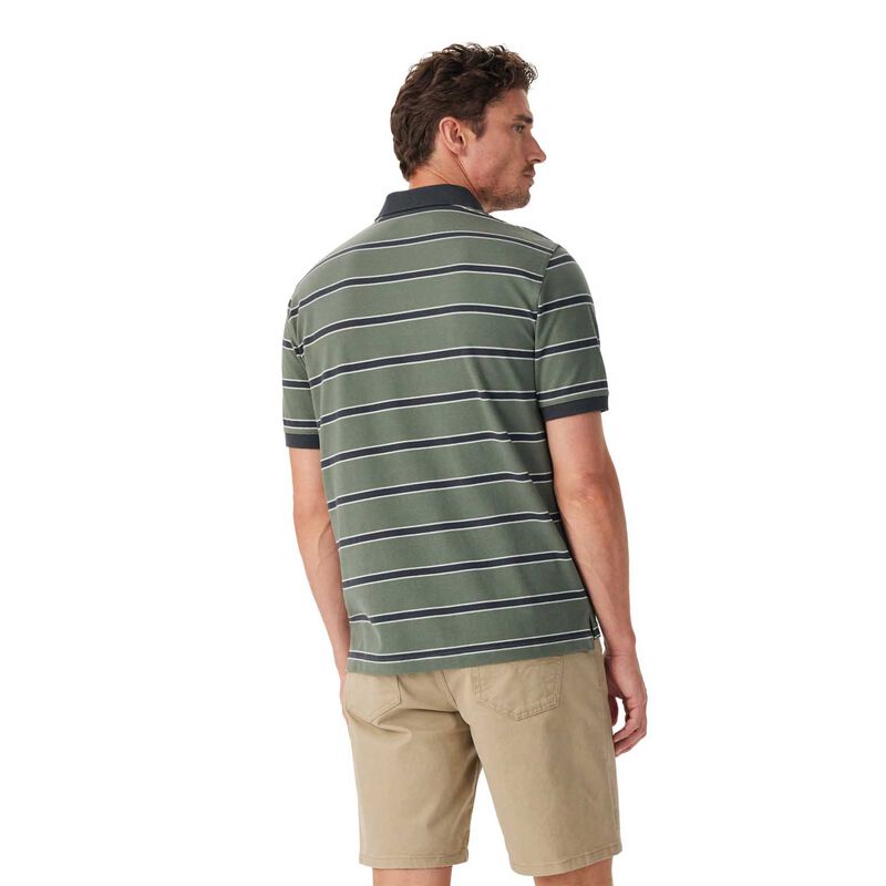 R.M. Williams Brunswick Stripe Polo image number 1